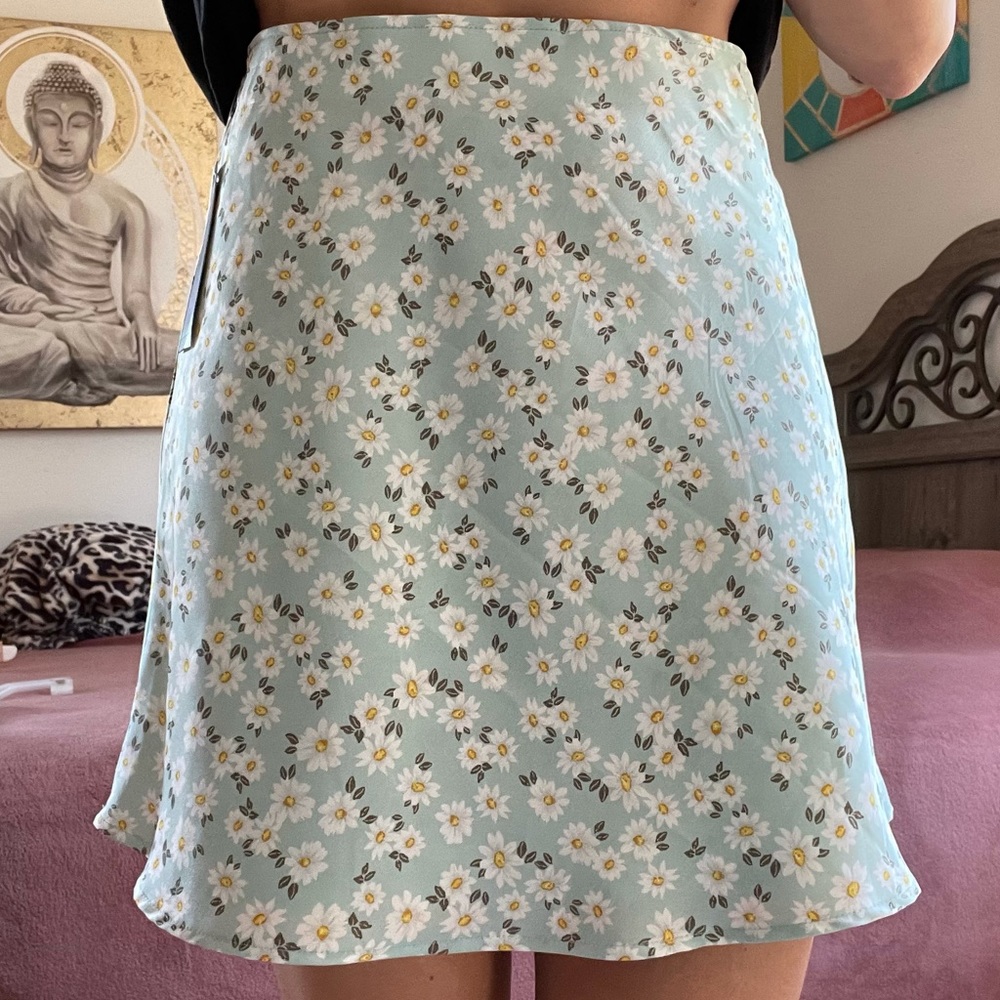 Daisy Silk Skirt